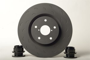 Chevrolet Silverado 2500 Brake Rotors (2) - Rear - Hawk Performance - Slotted Talon Rotors - `99-`04